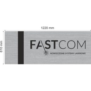 LZ-991-016 szczotkowany srebrny/czarny